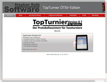 Tablet Screenshot of oetsv.topturnier.de